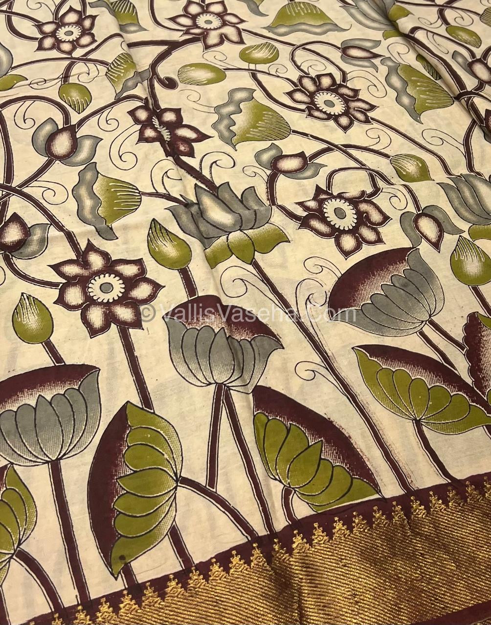 Chennur Silk | Kalamkari Prints | VVCS005