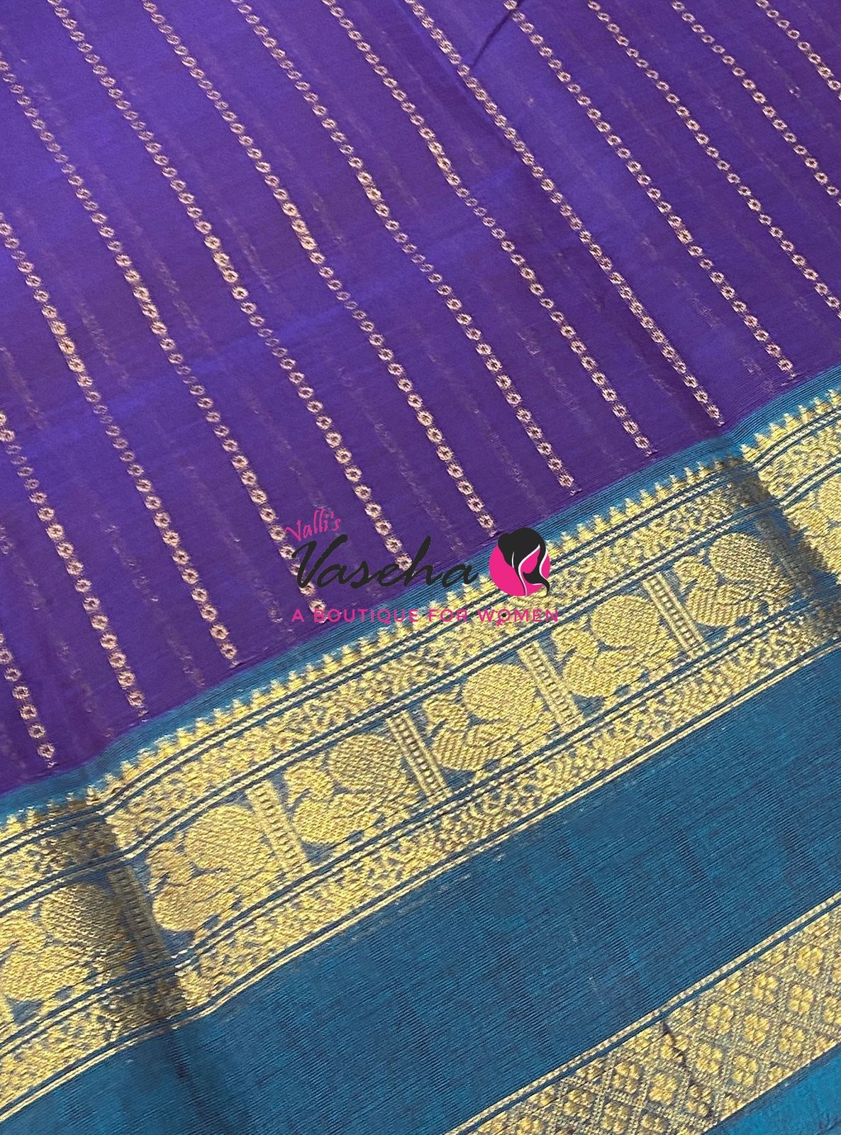 Kanchi Cotton Saree - VVKCS033