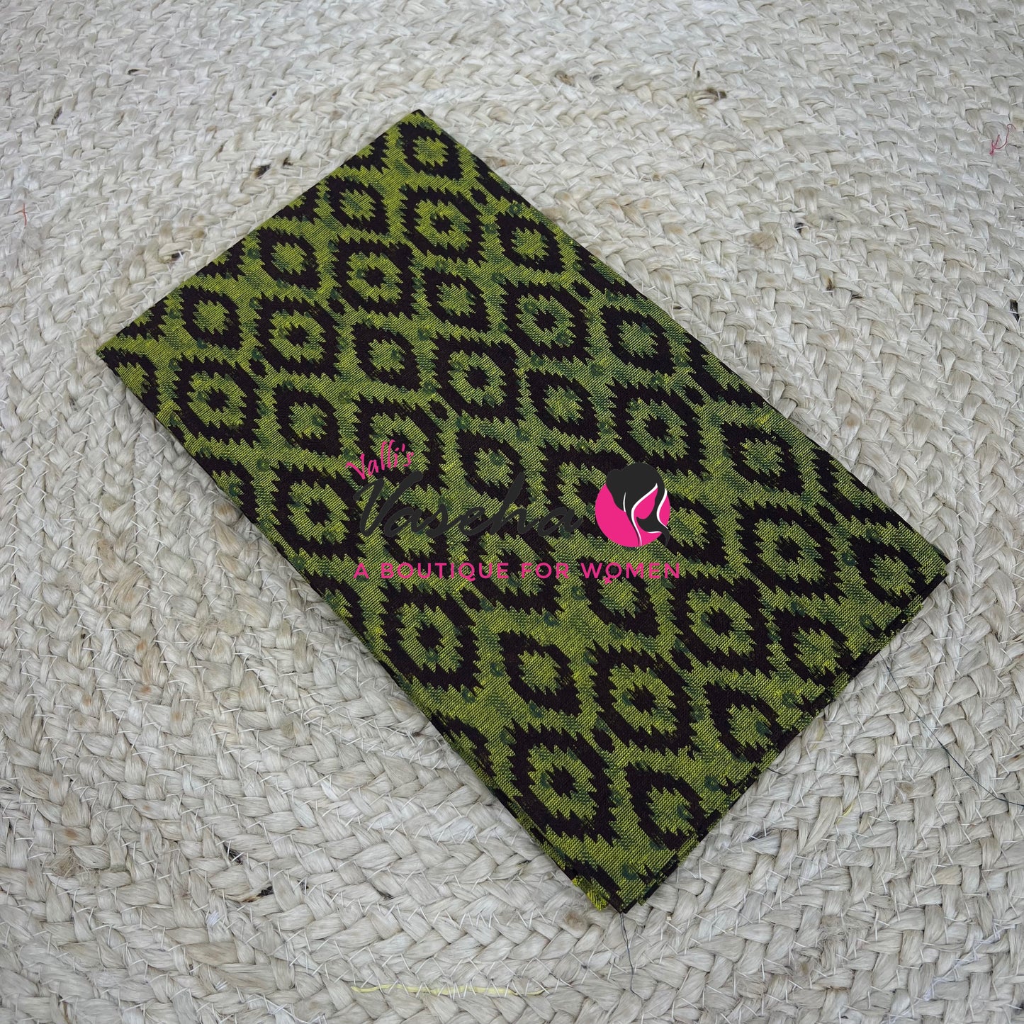 Blouse Bit - Pure Cotton - Self Bobby  Print - 1 mtr - VVBB001