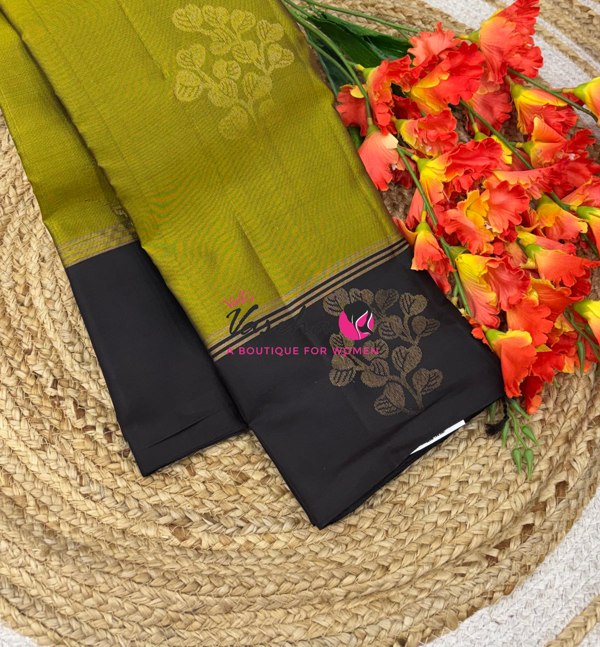Half Mix - Pure Soft Silk Saree - VVPSS108
