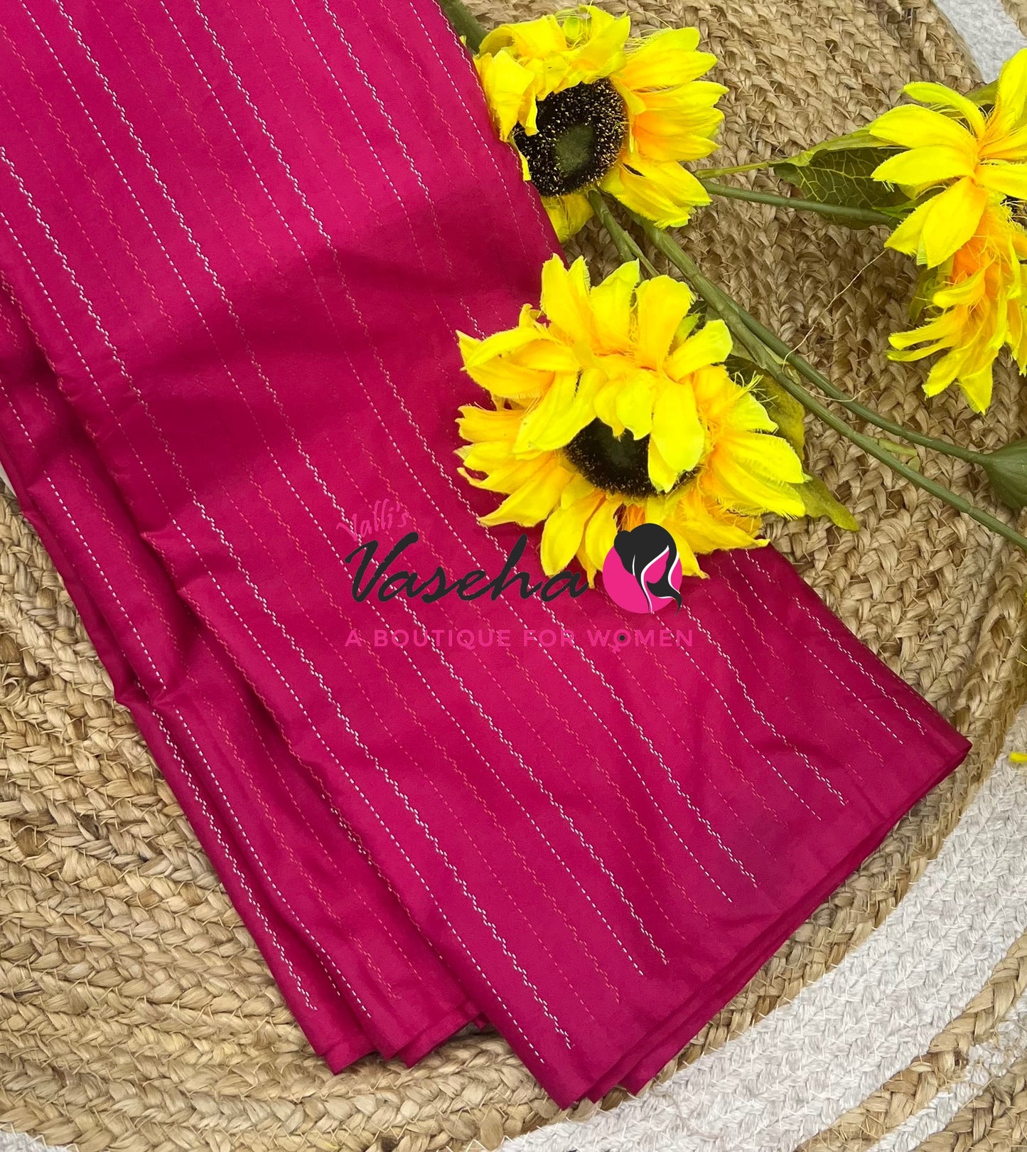 Semi Silk Saree - Aarani Pattu Style - VVSSS003