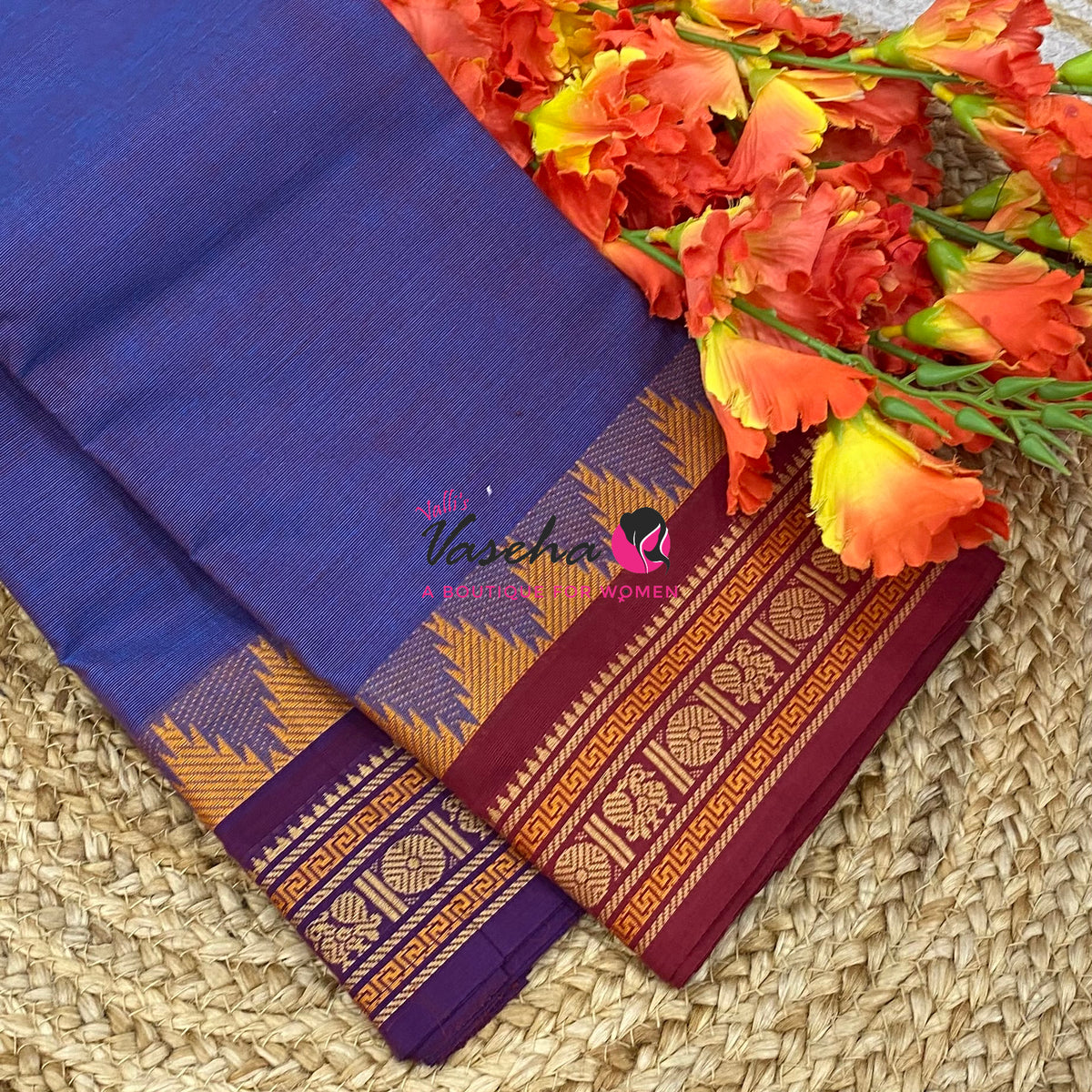 Chettinadu Cotton Saree - VVCCS003