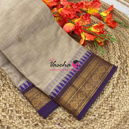 Kanchi Cotton Saree - VVKCS023
