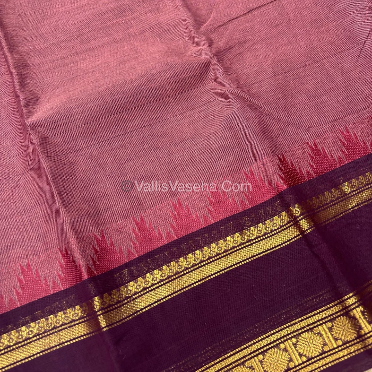 Kanchi Cotton Saree - VVKCS018