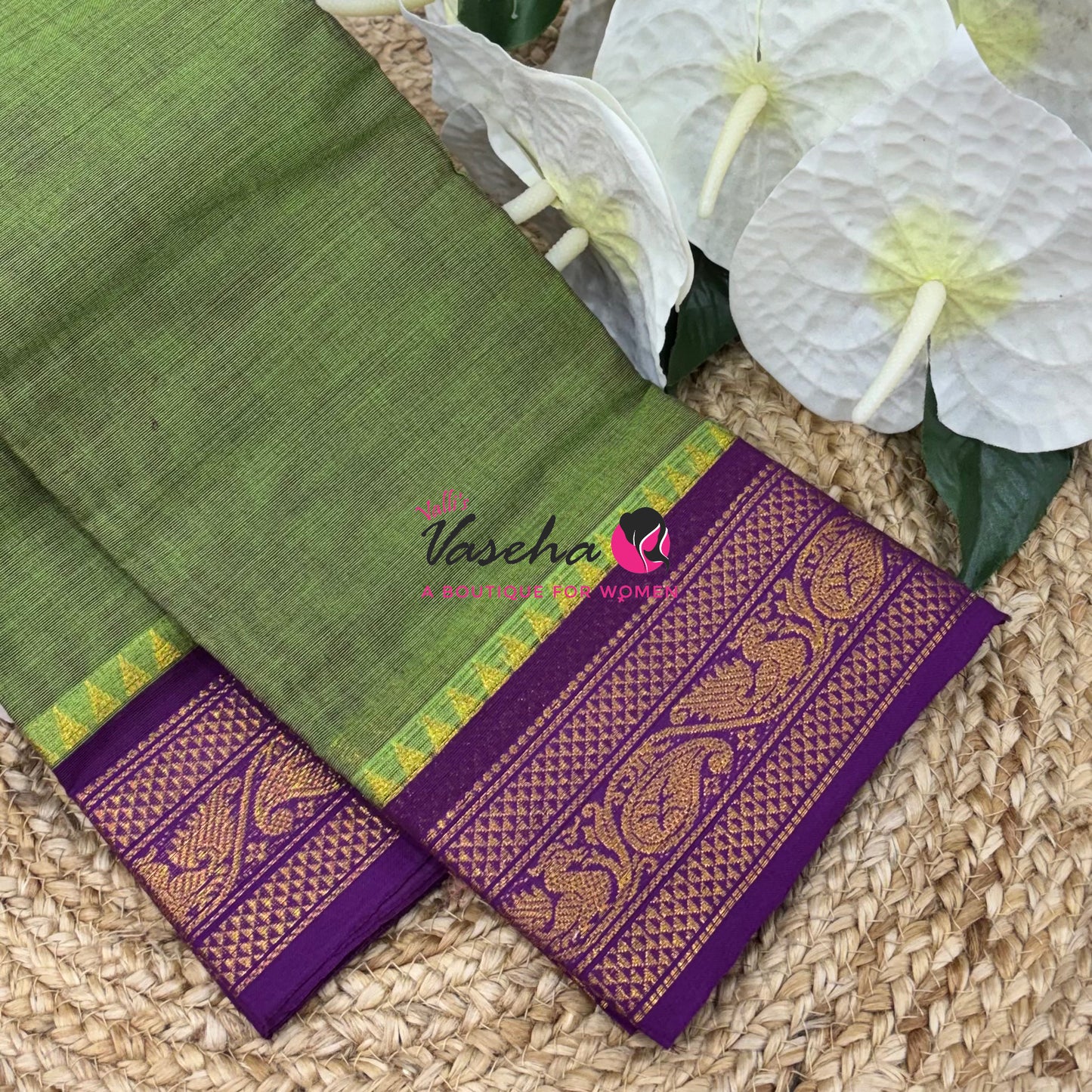 Kanchi Cotton Saree - VVKCS028