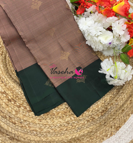 Half Mix - Pure Soft Silk Saree - VVPSS083