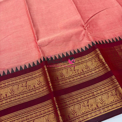 Kanchi Cotton Saree - VVKCS019