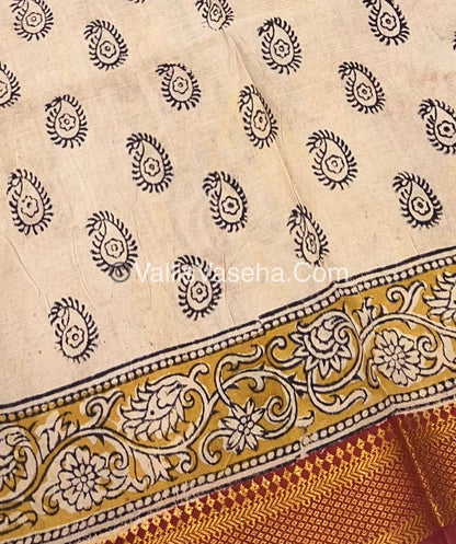 Chennur Silk | Kalamkari Prints | VVCS005