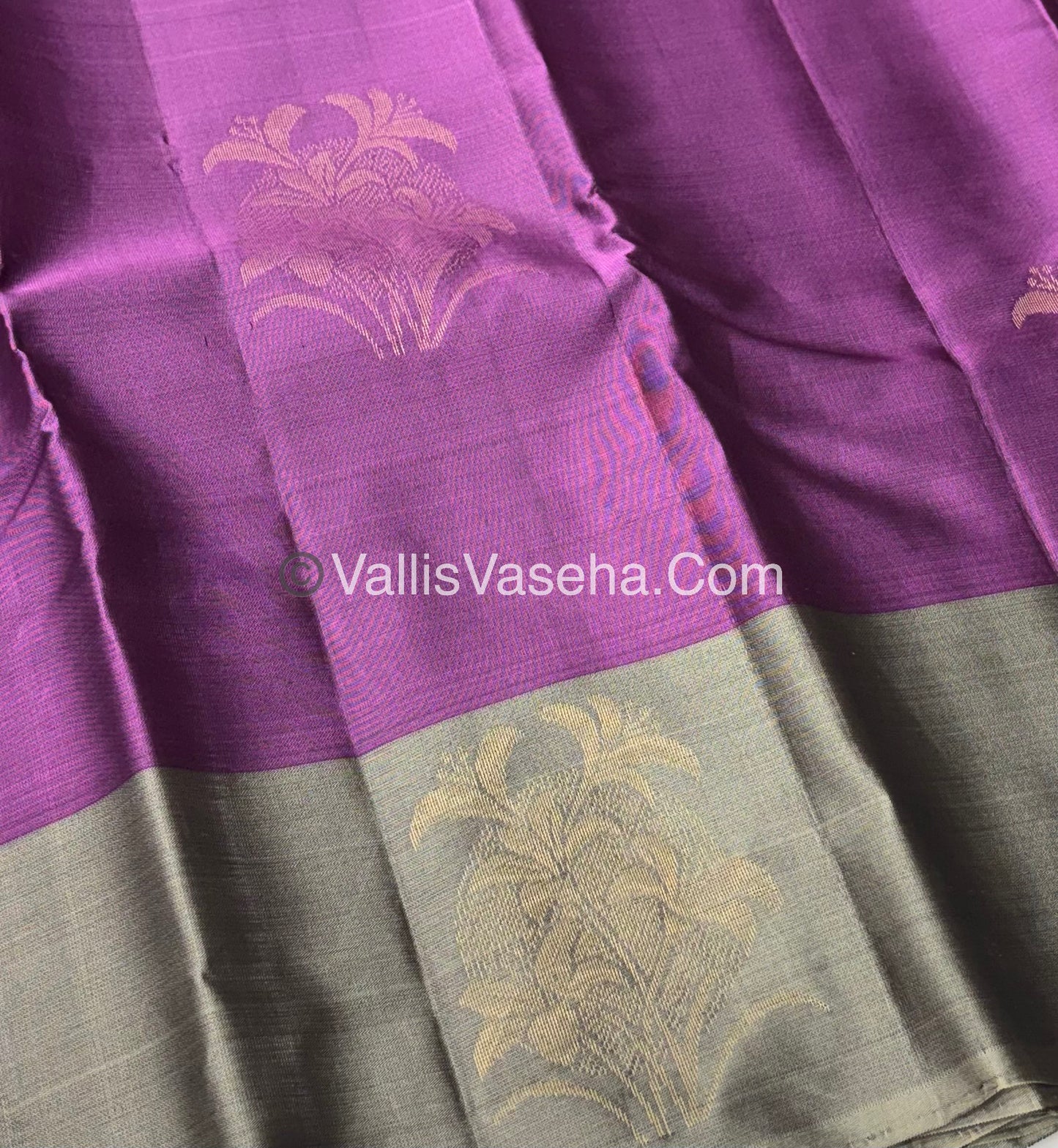 Half Mix - Pure Soft Silk Saree - VVPSS054