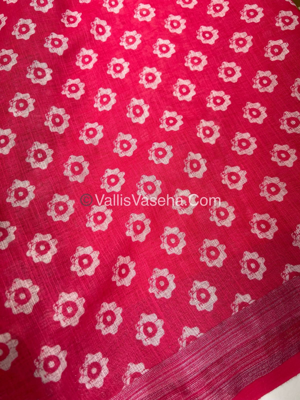 30% less - Offer Saree - Mixed Cotton Saree - VVDS006