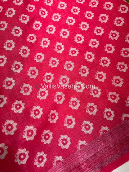 30% less - Offer Saree - Mixed Cotton Saree - VVDS006