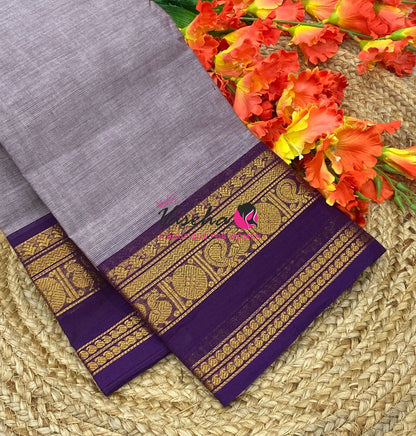 Kanchi Cotton Saree - VVKCS032