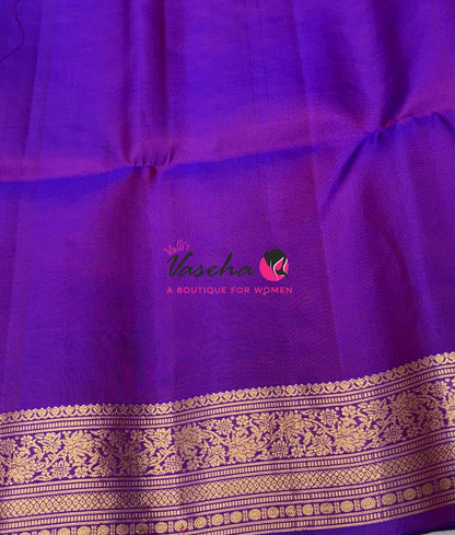 Pure Soft Silk Saree - Kanchi Border - VVPSS033