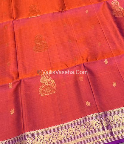 Pure Soft Silk Saree - Kanchi Border - VVPSS033