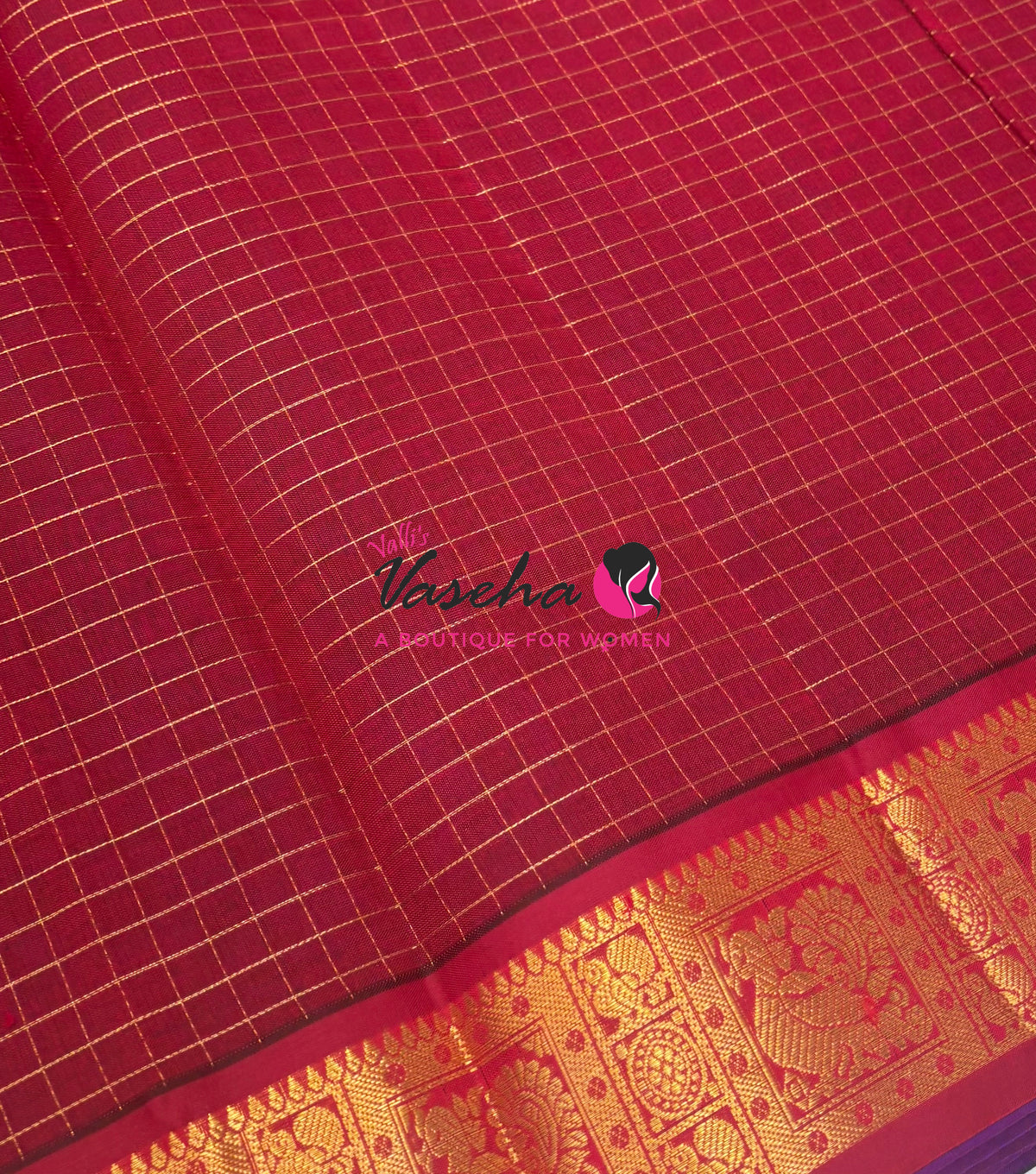 Semi Silk Cotton Saree | Lakshadeepam Design |VVSSC009