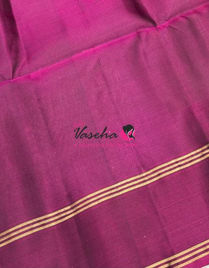 Half Mix - Pure Soft Silk Saree - VVPSS053