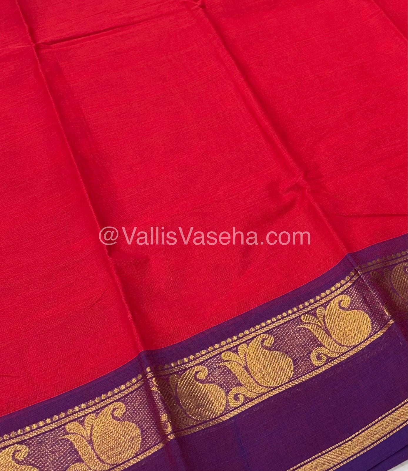 Kanchi Cotton Saree - VVKCS016