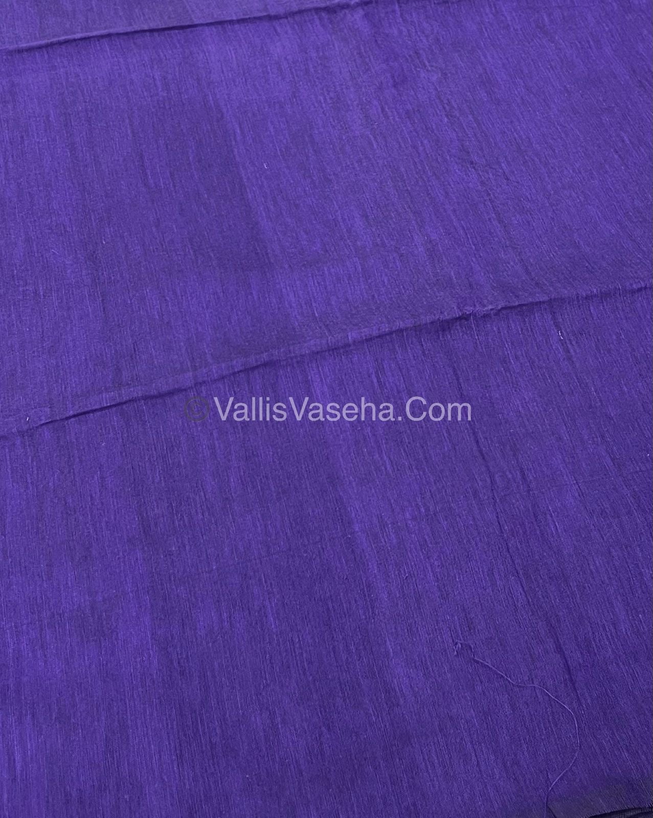 Khadi Cotton Sarees with Kalamkari Blouse - VVKCK001