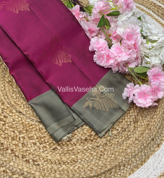 Half Mix - Pure Soft Silk Saree - VVPSS040