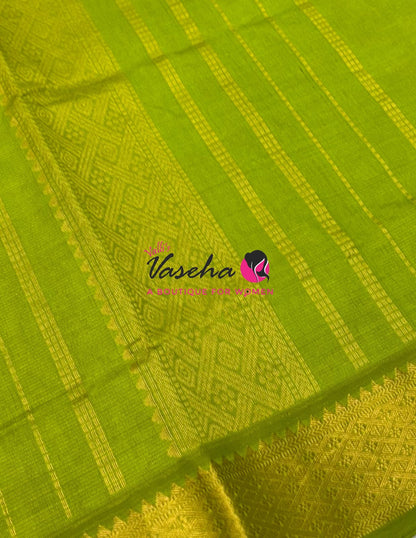 Semi Silk Cotton Saree | Vairavoosi  Design |VVSSC017