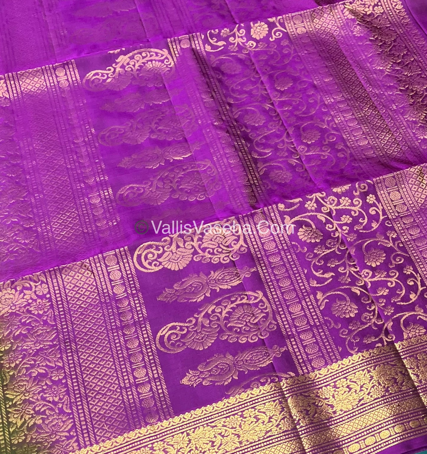 Pure Soft Silk Saree - Kanchi Border - VVPSS033