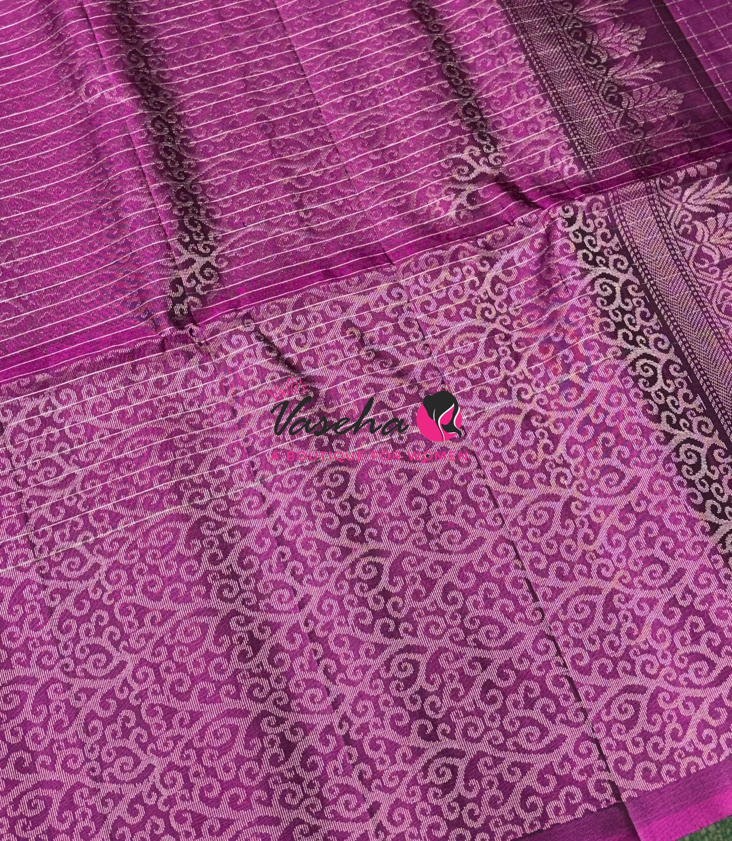 Pure Soft Silk Saree  - Purple Shade - VVPSS115