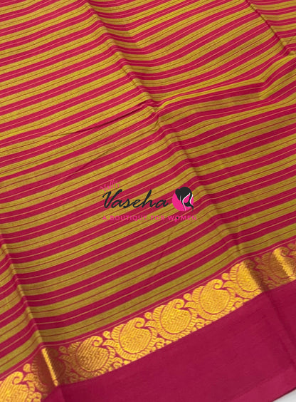 Chettinadu Cotton Saree - VVCCS003
