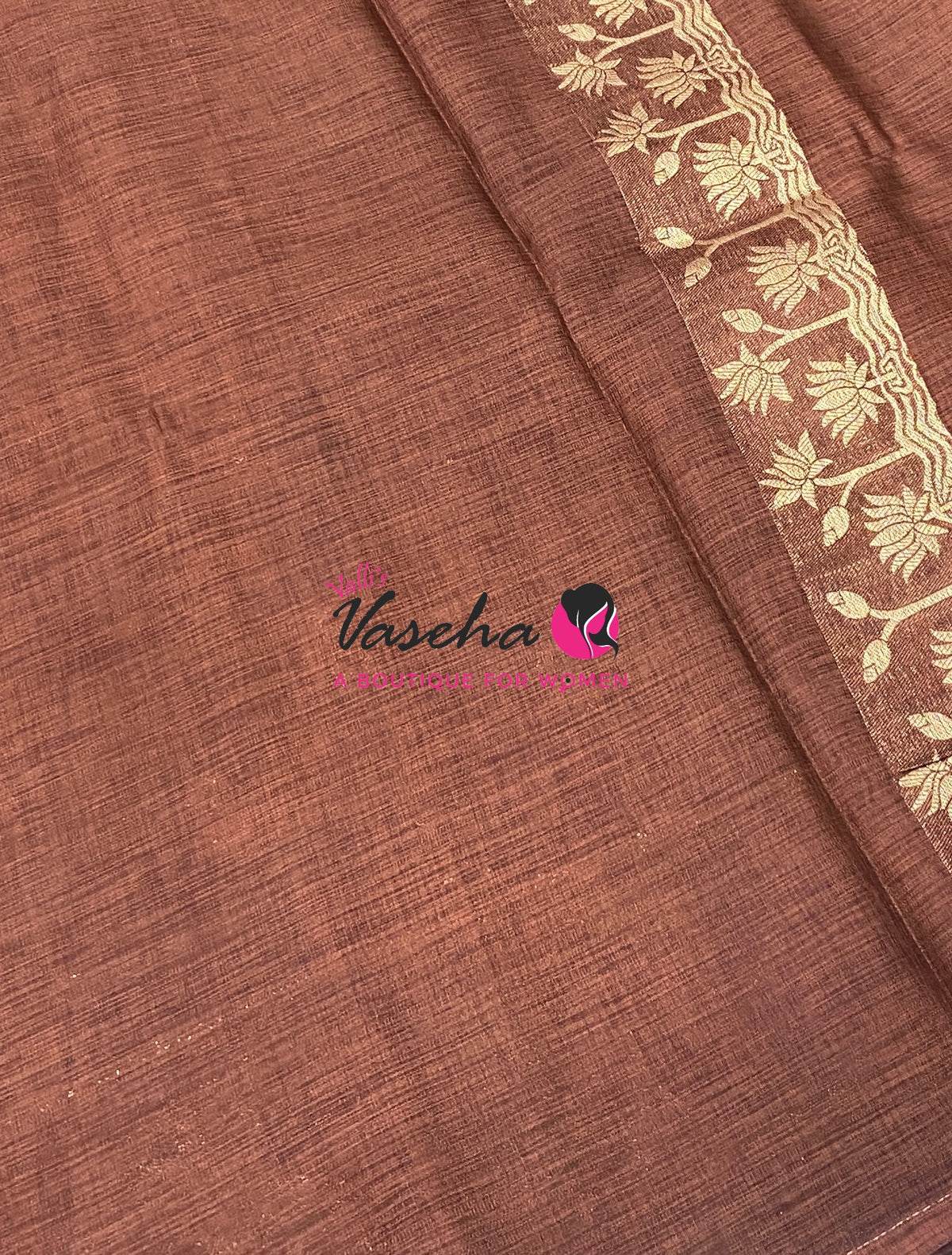 Banarasi - Heritage Meenakari Silk - Brown Shade - VVBHS014