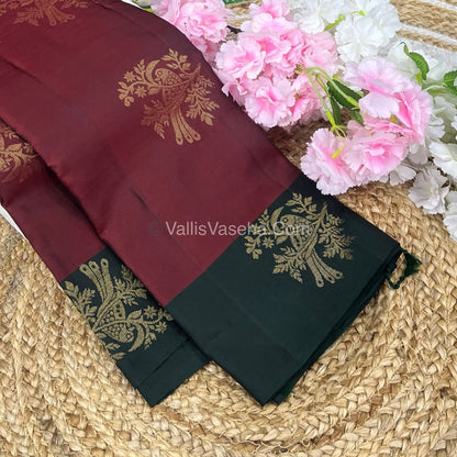 Half Mix - Pure Soft Silk Saree - VVPSS041