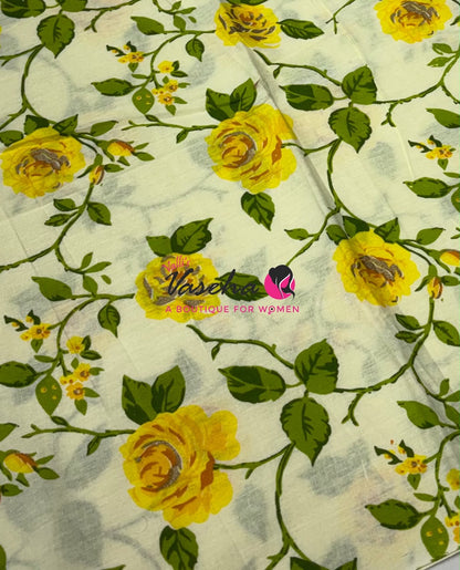 Budget Friendly Sarees - Casual Wear Sarees - Khadi Cotton Sarees - VVKCS028