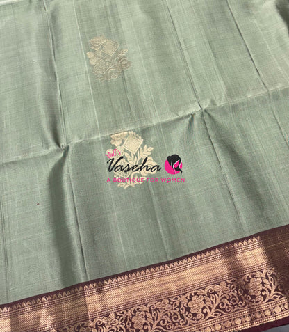 Pure Soft Silk Saree - Kanchi Border - VVPSS033