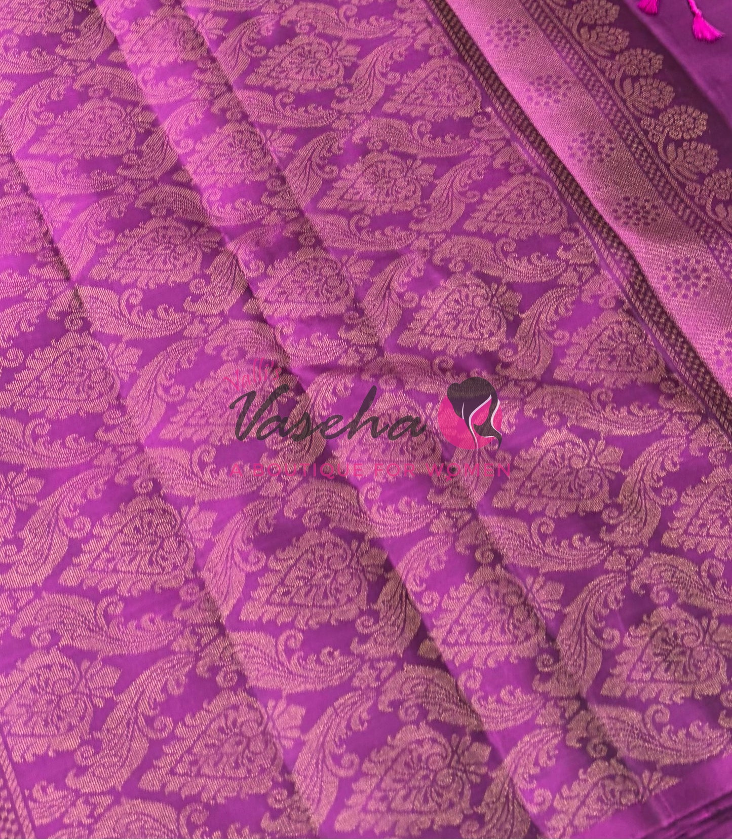 Half Mix - Pure Soft Silk Saree - Border with Butta - VVPSS105