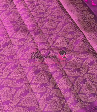 Half Mix - Pure Soft Silk Saree - Border with Butta - VVPSS105