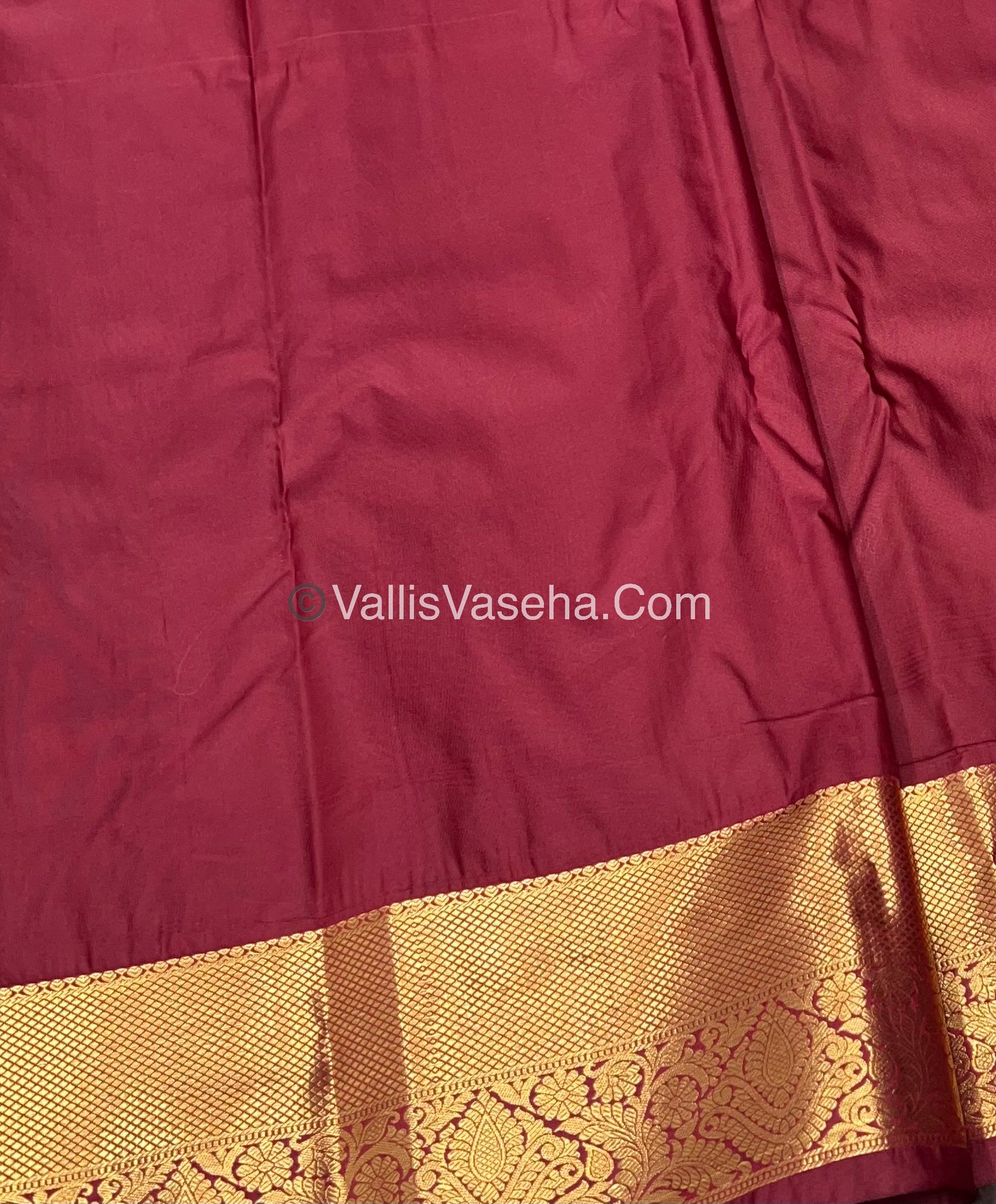Semi Kanchipuram Soft Silk - VVSSS009