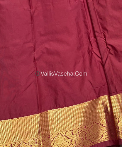 Semi Kanchipuram Soft Silk - VVSSS009