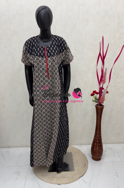 XL  Size - Nighties - VVJN001