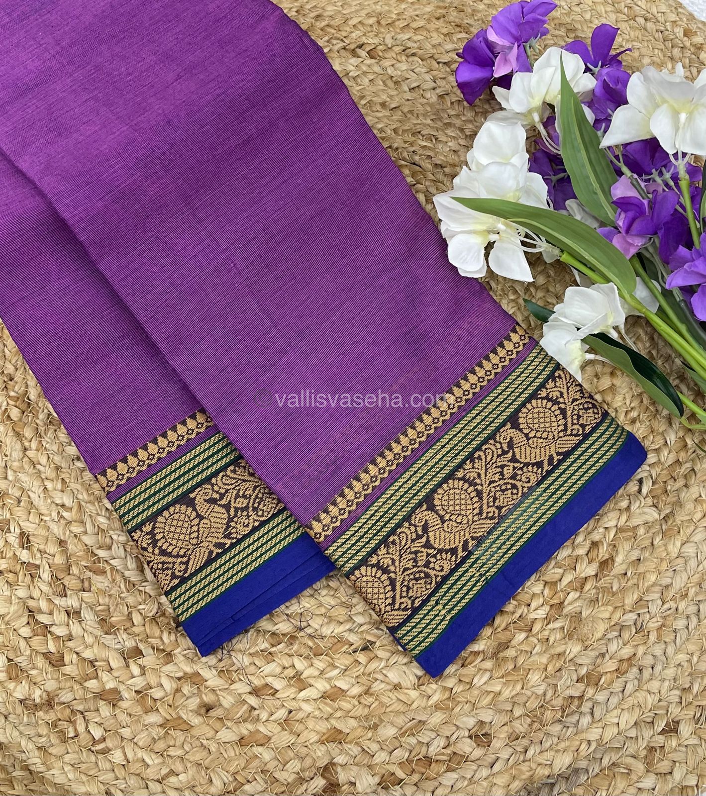 Kanchi Cotton Saree - VVKCS005