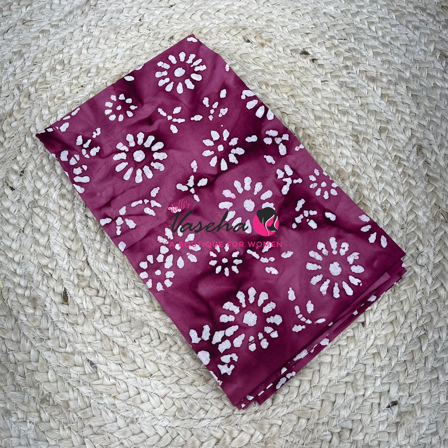 Blouse Bit - Pure Cotton - Batik Printed - 1 mtr - VVBB001