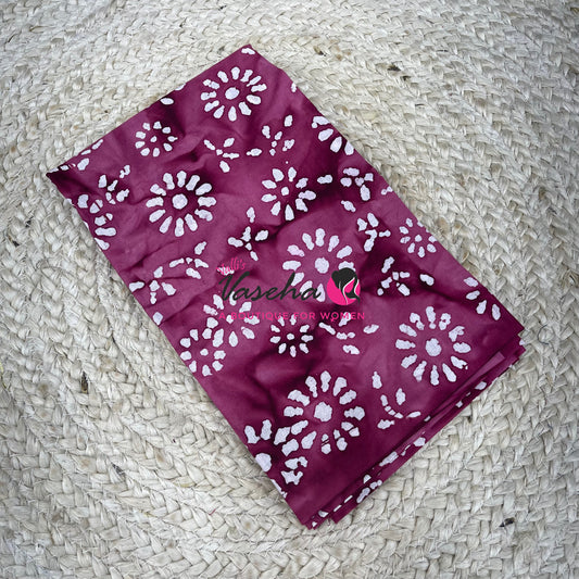 Blouse Bit - Pure Cotton - Batik Printed - 1 mtr - VVBB001