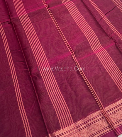 Dhaka Cotton Saree - VVDCS001