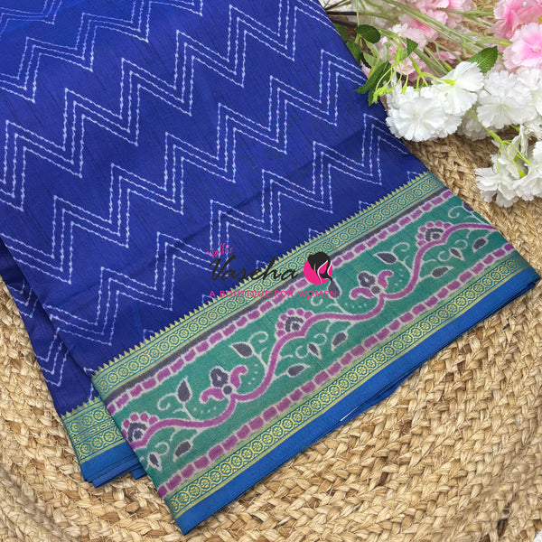 Semi Patola | Printed Silk Saree - Combo - VVSPS003
