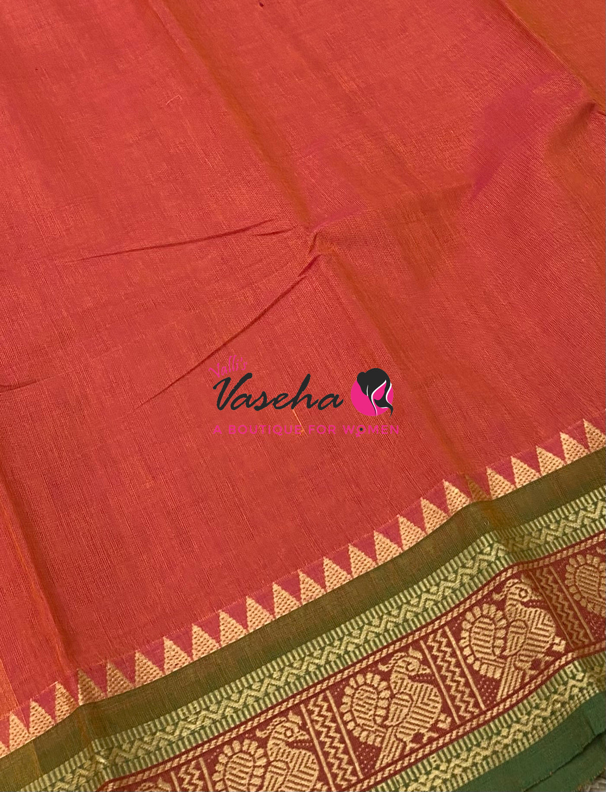 Chettinadu Cotton Saree - VVCCS003