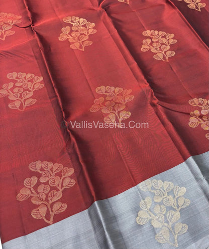 Half Mix - Pure Soft Silk Saree - VVPSS054