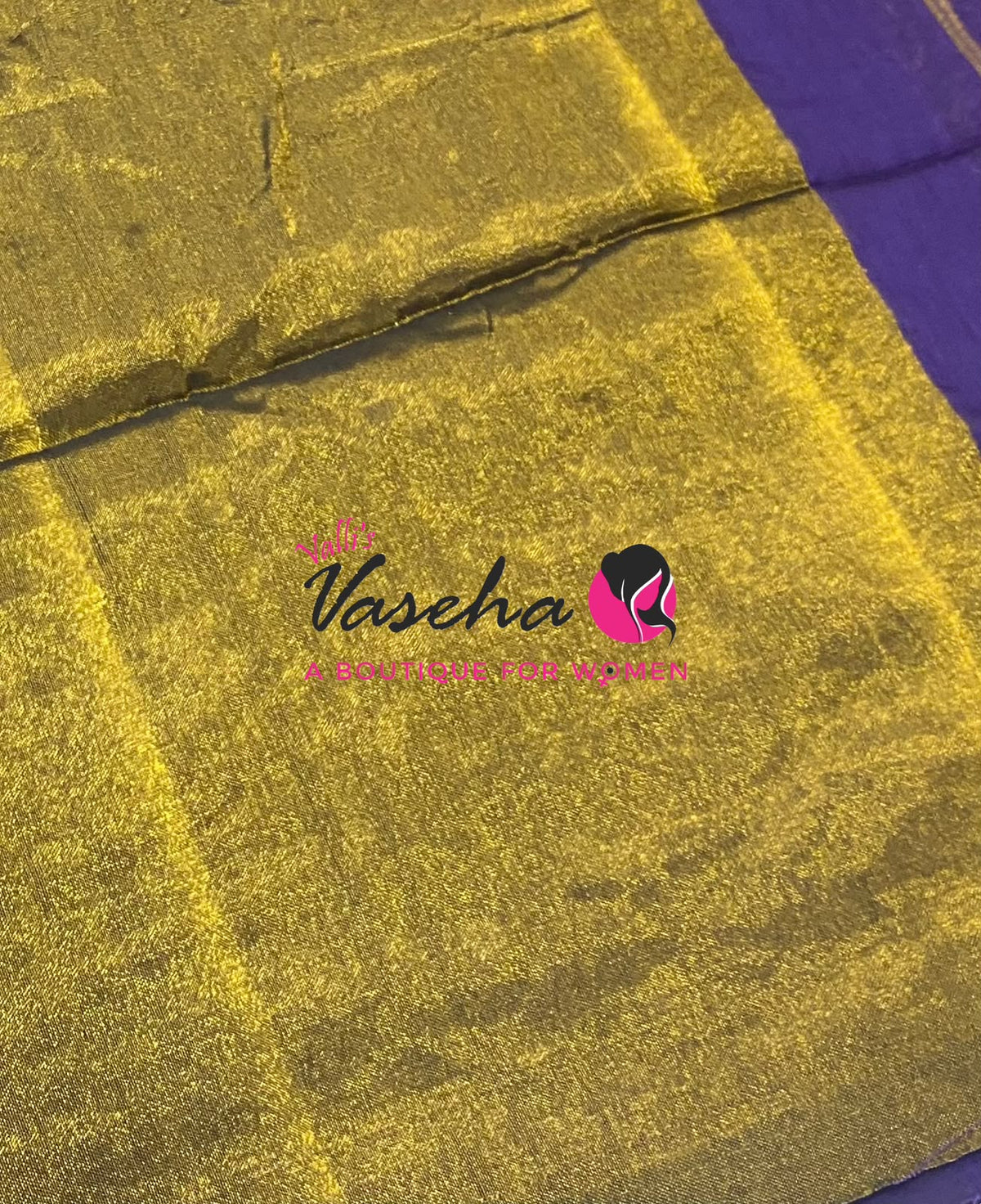 Handloom Cotton Sarees  - Purple Shade - VVKC001