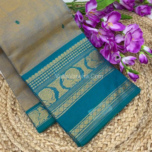 Kanchi Cotton Saree - VVKCS012