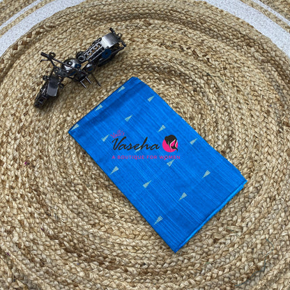 Blouse Bit - Pack Of 10pcs - Assorted-  Light - Semi Raw Silk - Thread Butta - 1 mtr - VVBB006