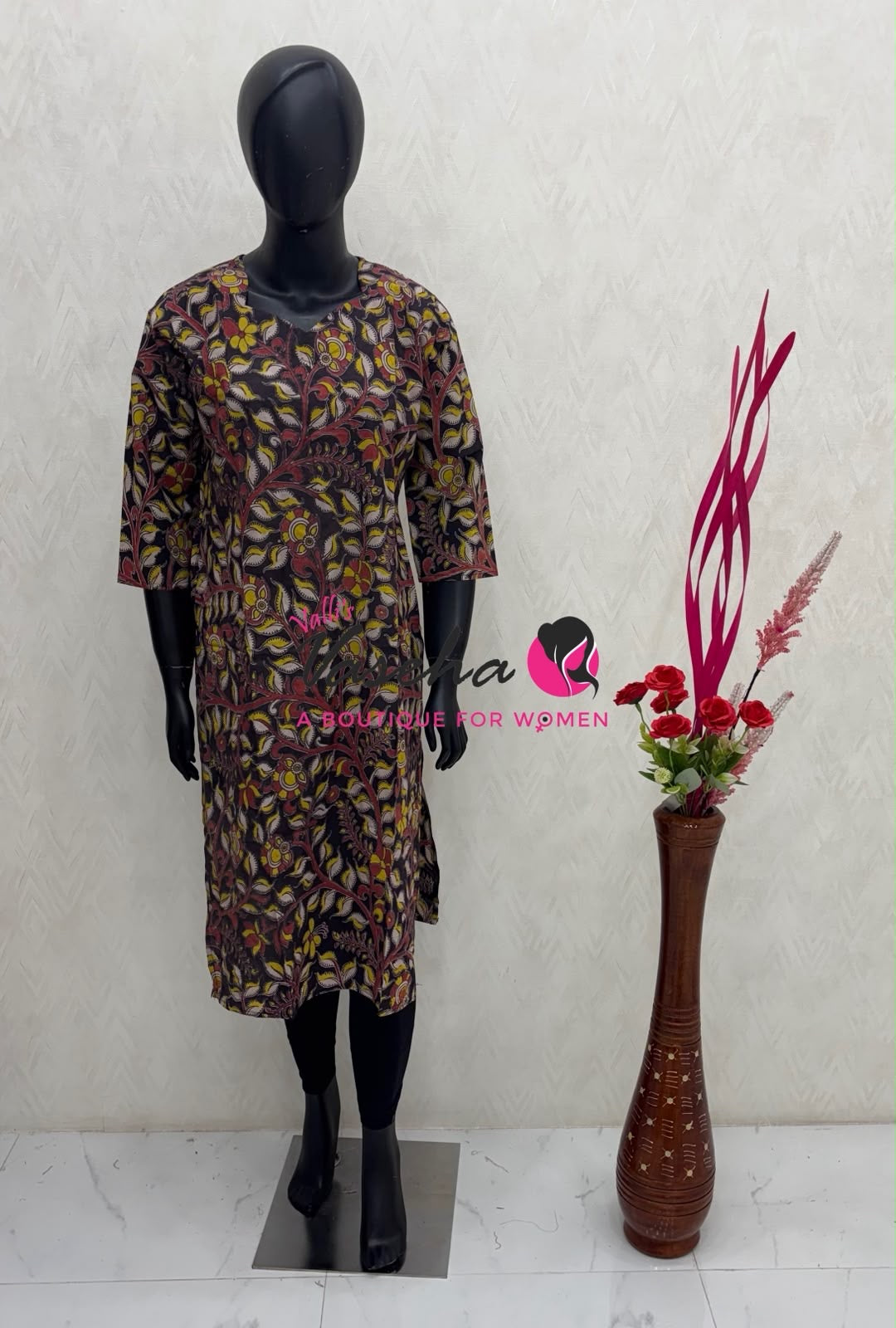 Ready Made - Kalamkari Kurti - VVRKK003