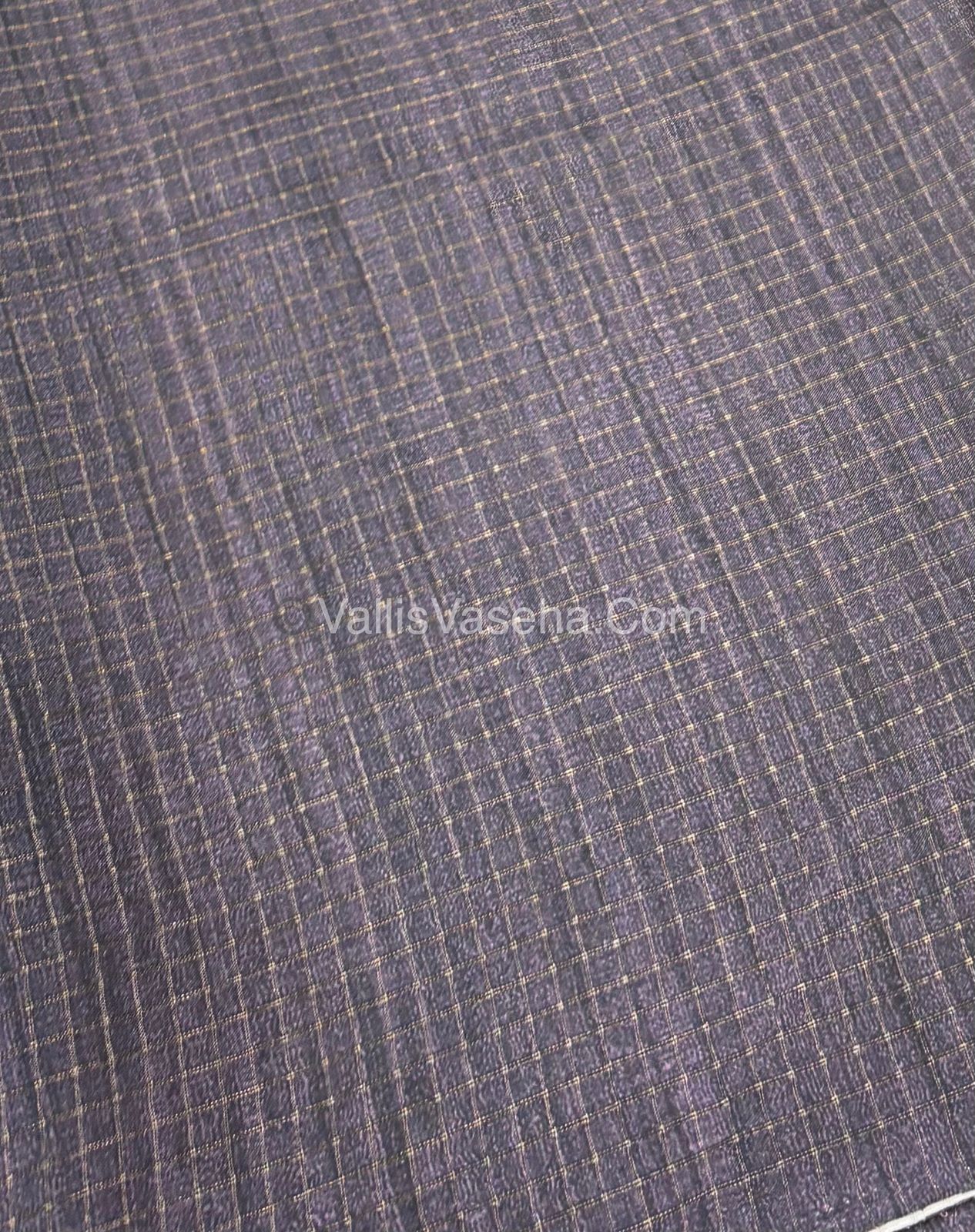 Art Tussar / Art Silk - Pink & Dark Purple - VVATS003