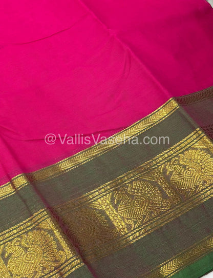 Kanchi Cotton Saree - VVKCS016