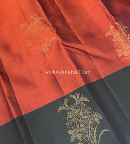 Half Mix - Pure Soft Silk Saree - VVPSS054